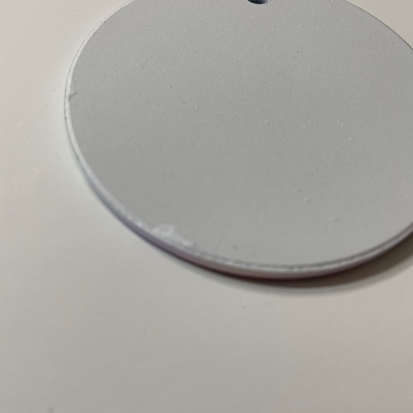 Marble round ornament 2.95 round sublimation creamic - Picture 7 of 7